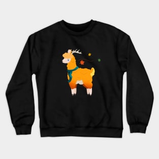 Autumn Llama Crewneck Sweatshirt